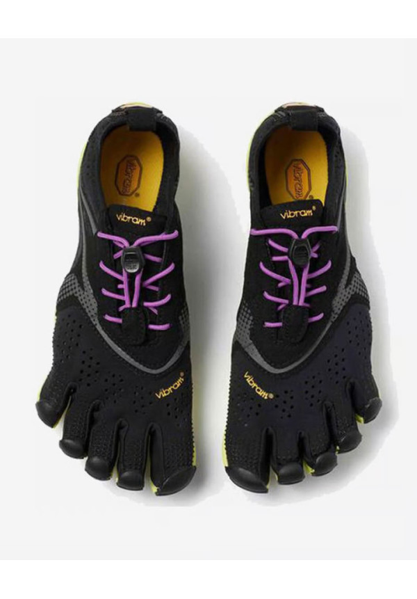 Five Fingers V-Run Back/Yellow/Purple