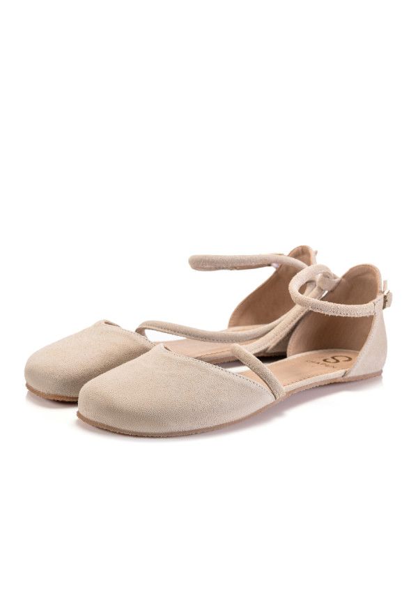 Shapen Orchid Beige Leather