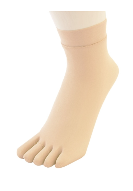 TOETOE Calcetín Media Beige
