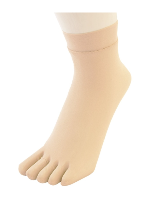TOETOE Calcetín Media Beige
