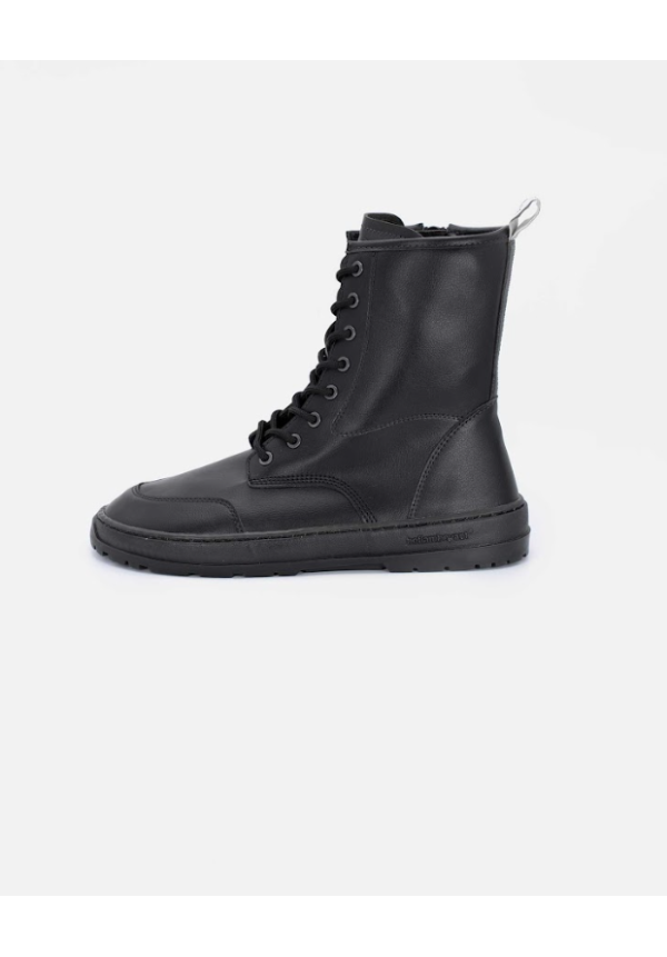 Beflamboyant Omega Combat Boots Black