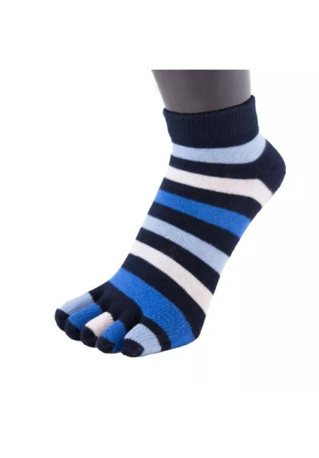 TOETOE Tobilleros Rayas Azules 