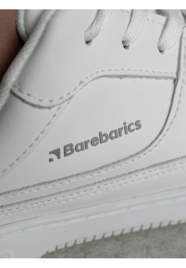 Barebarics Zing All White Leather