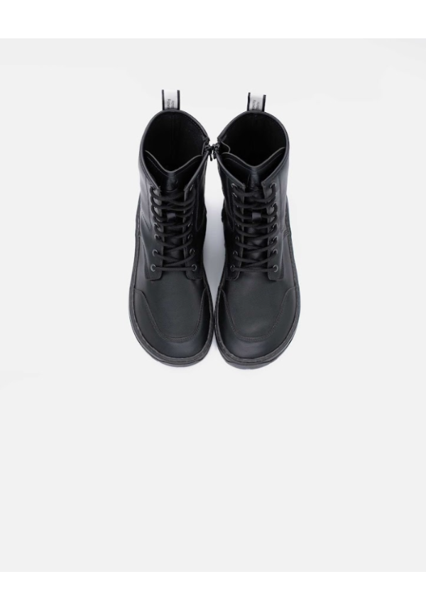 Beflamboyant Omega Combat Boots Black