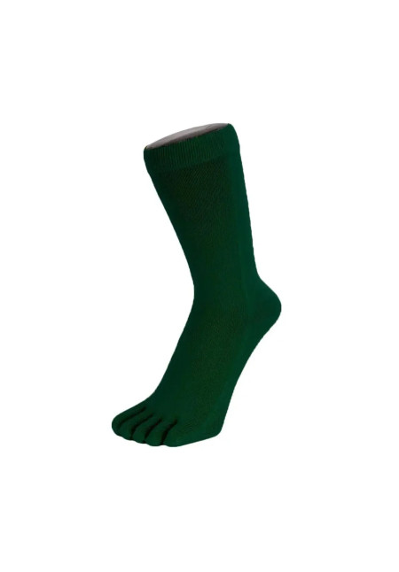 TOETOE Calcetín Media Caña Verde