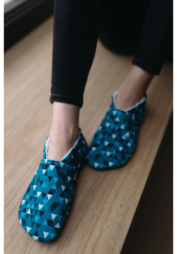 Oma King Zapatillas de Casa Triángulos