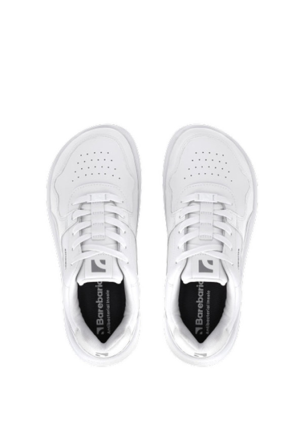 Barebarics Zing All White Leather