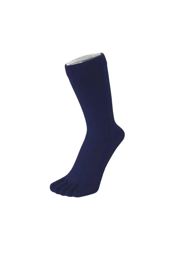 TOETOE Calcetín Media Caña Azul