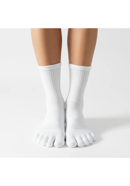 Roots Socks-Sport Técnicos Blancos 