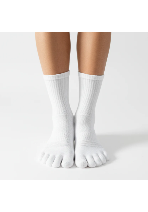 Roots Socks-Sport Técnicos Blancos 