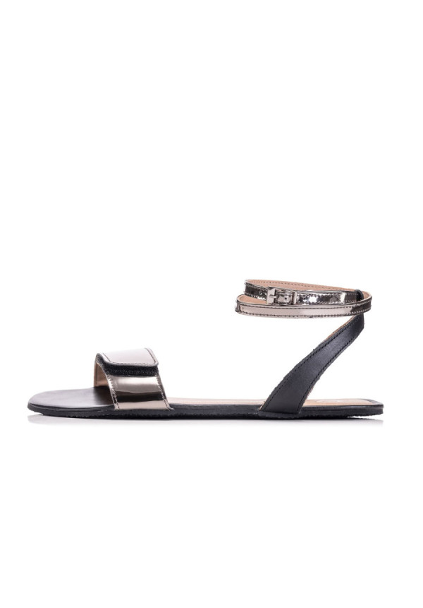 Shapen Daisy Leather Black