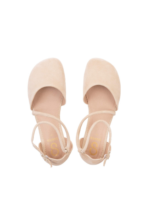 Shapen Orchid Beige Leather
