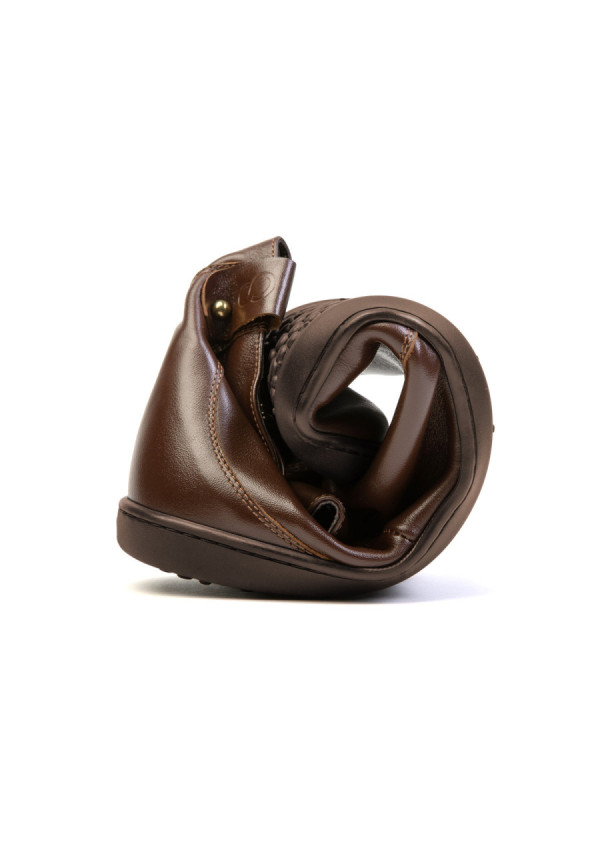 Shapen Ivy Leather Brown