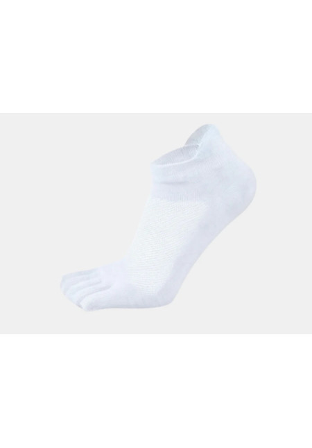 Roots Calcetines 5 dedos Tobilleros Blanco