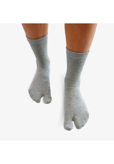 Roots Calcetines Confort-Tabli Negro y Gris
