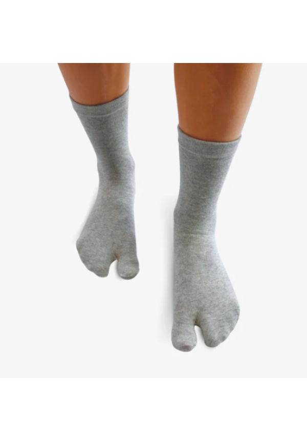 Roots Calcetines Confort-Tabli Negro y Gris