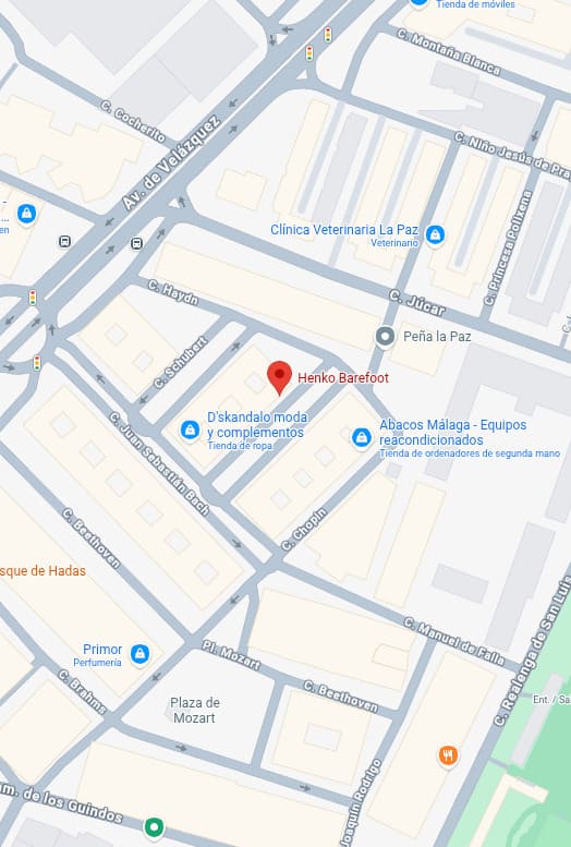 Mapa ubicación Henko Barefoot